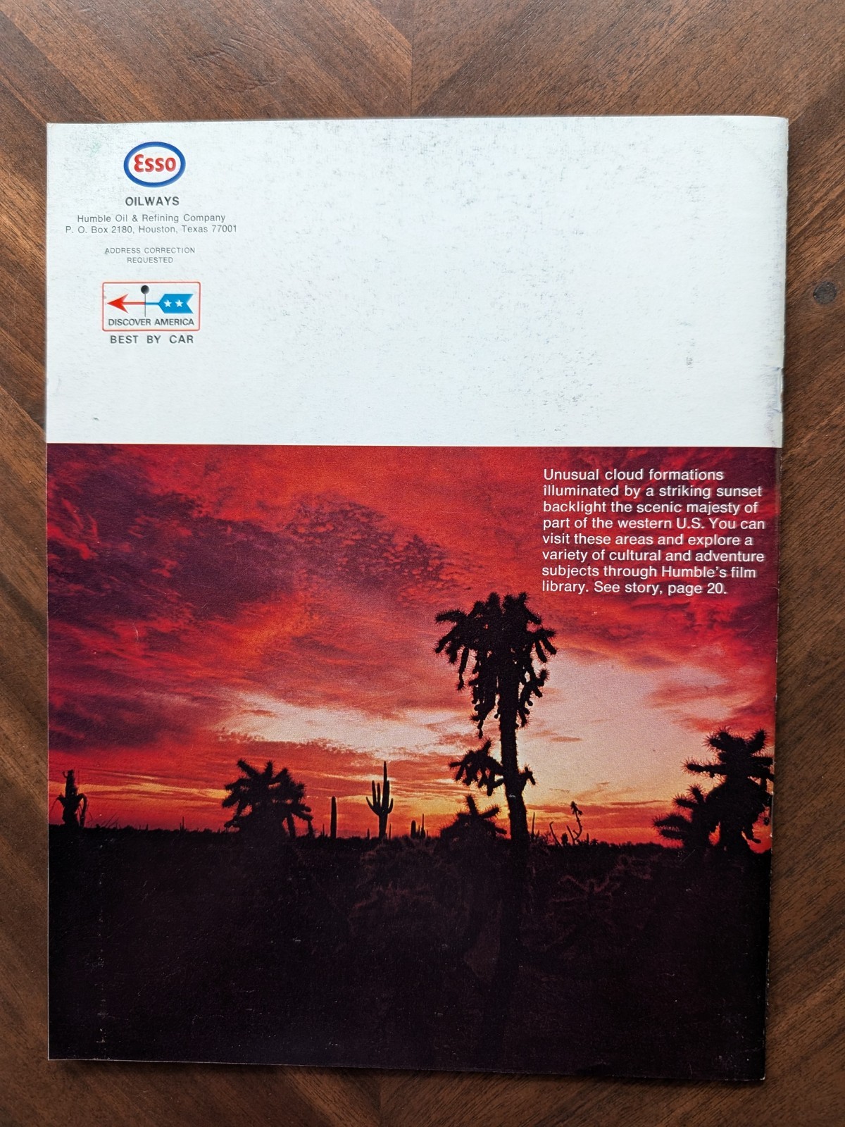 Vintage 1970 Oilways Esso Magazine Humble Oil & Refining Company No 3 Feat JAARS