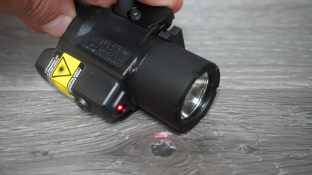 Streamlight TLR-4 Rail Mounted Tactical Light with red dot