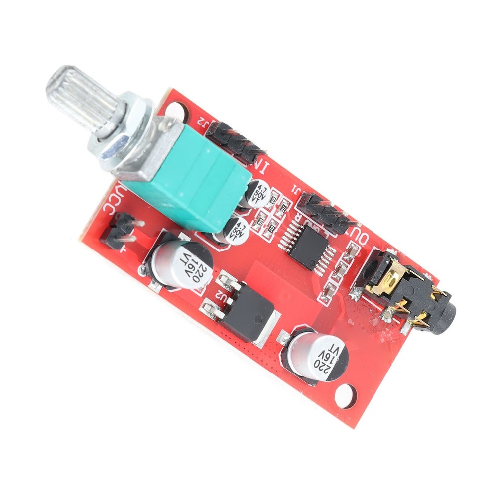 Headphone Amplifier Module 3.5mm Interface Earphone Preamplifier Board DC 3‑12V