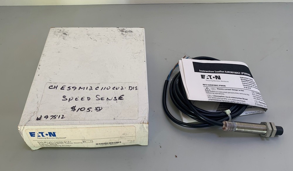 Eaton E59-M12C110C02-D1S1 Inductive Sensor