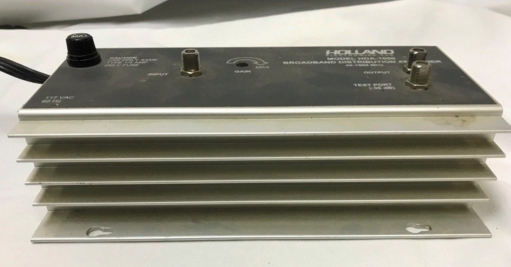 Holland Electronics LLC Model HDA-1000 Broadband Distribution Amplifier