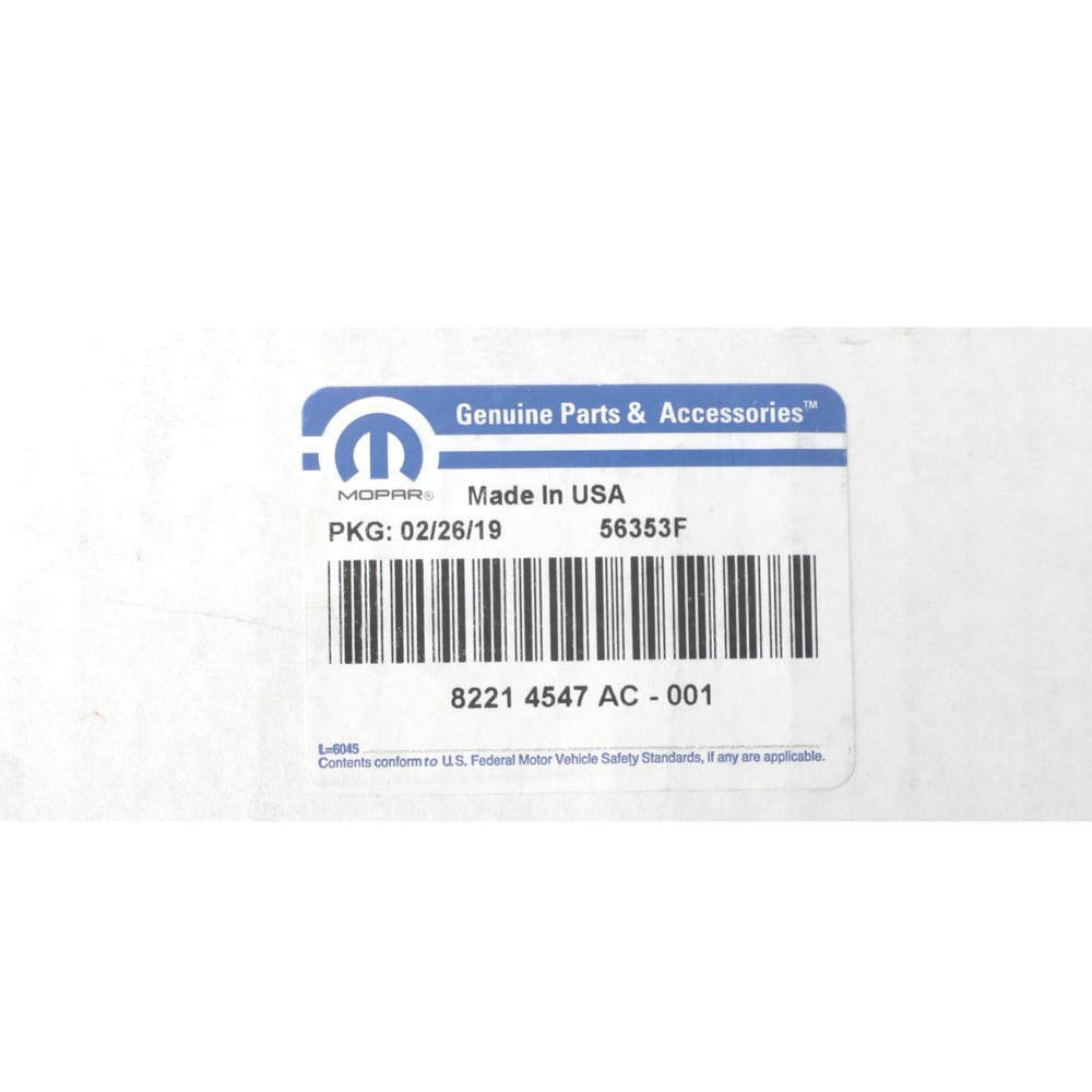 Genuine Mopar 2017 Chrysler Pacifica Remote Start System 82214547AF