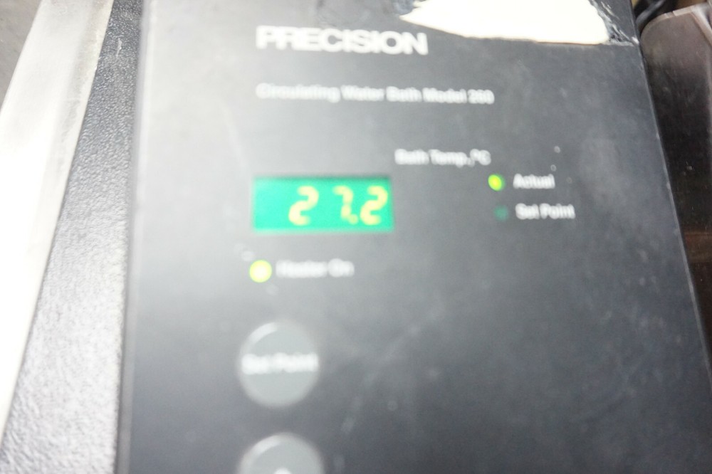 Precision 260 water bath waterbath variable temperature digital stainless 115