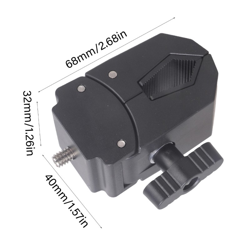 Camera Accessory Clamp With External Thread Live Streaming