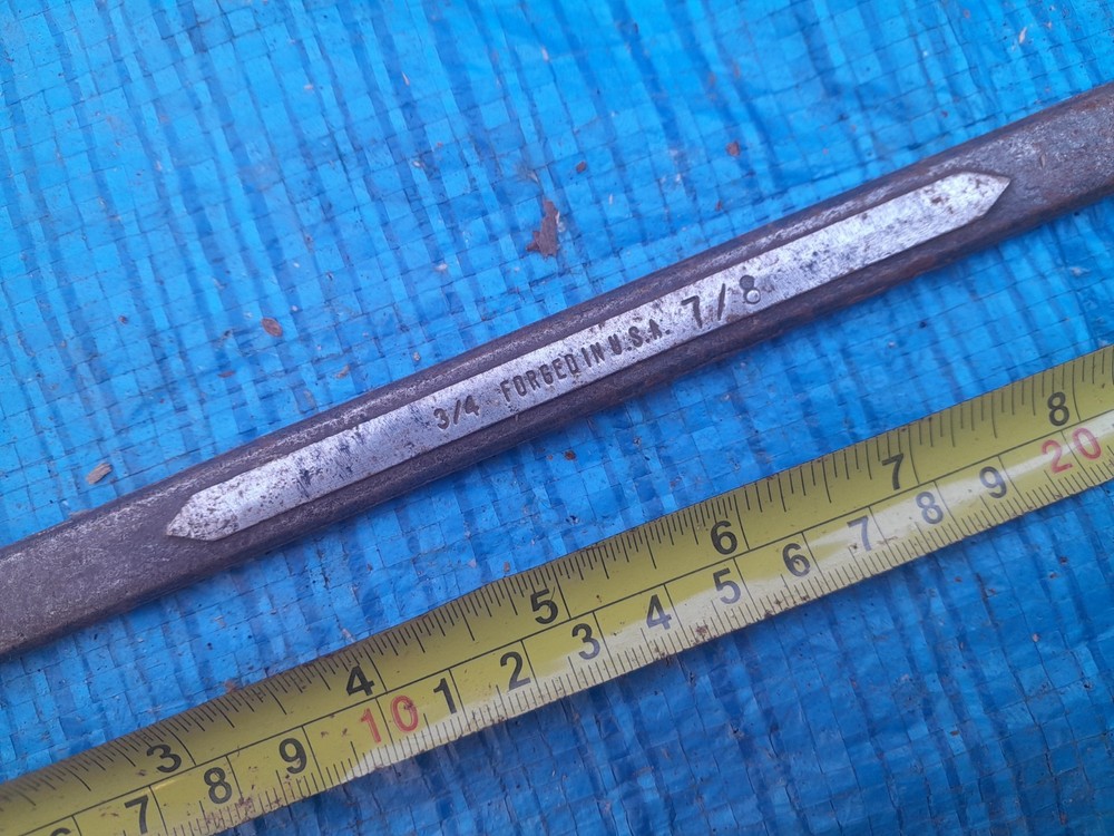 Duro-Chrome (USA) Flat Offset ring spanner 3/4" & 7/8" AF