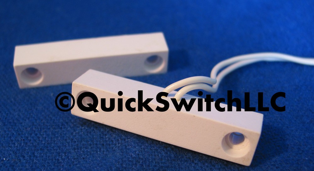 Home Security Alarm Door/Window Closed Loop Surface Mount Contact Sensor 10pack