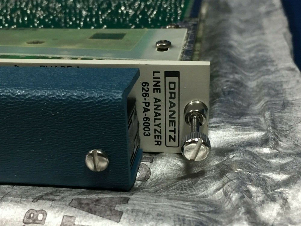 DRANETZ 626-PA-6003-1 LINE ANALYZER BOARD