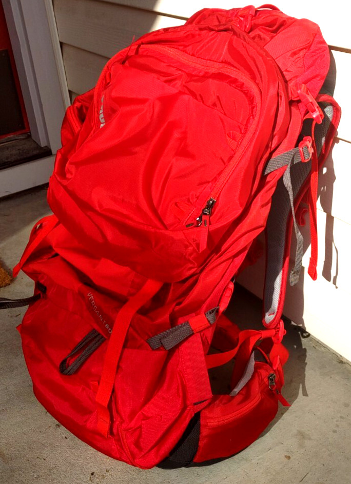 Thule Versant 60 Hiking Backpack Red