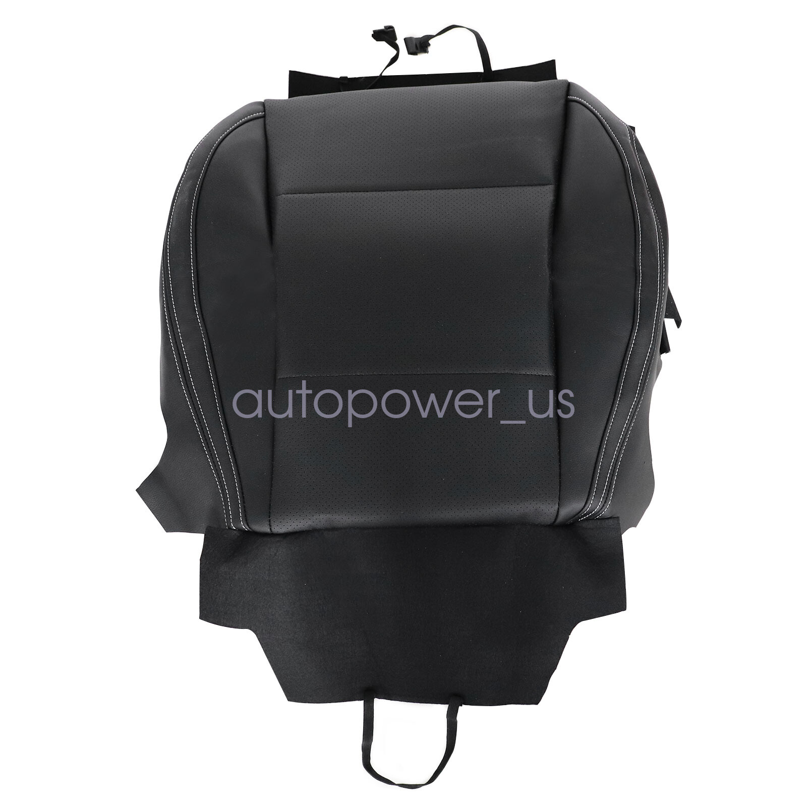 Perforated For 2015-2017 Subaru Outback Driver Leather Bottom Seat Cover Black