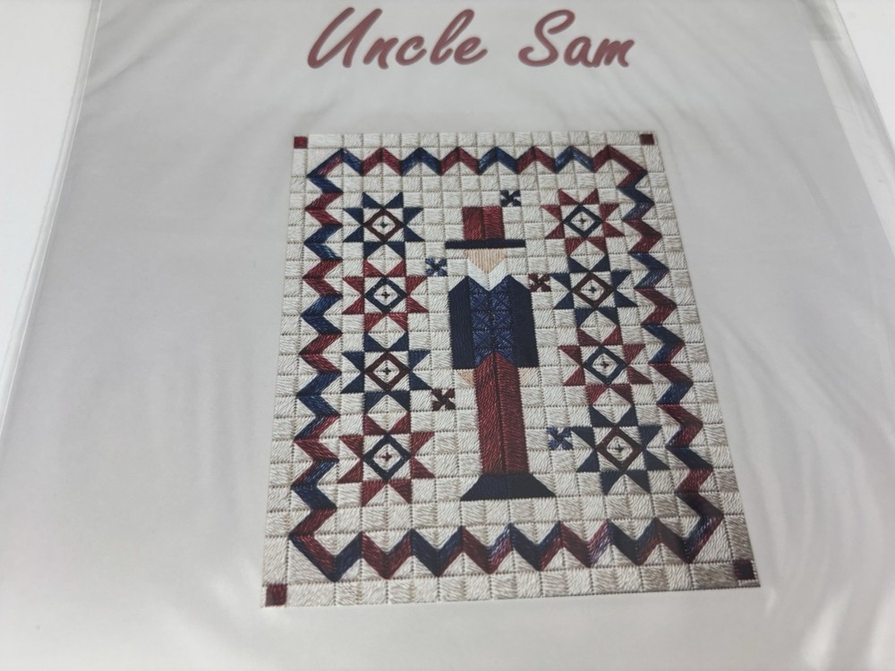 Always In Stitches Uncle Sam Needlepoint Pattern Patriotic 2S