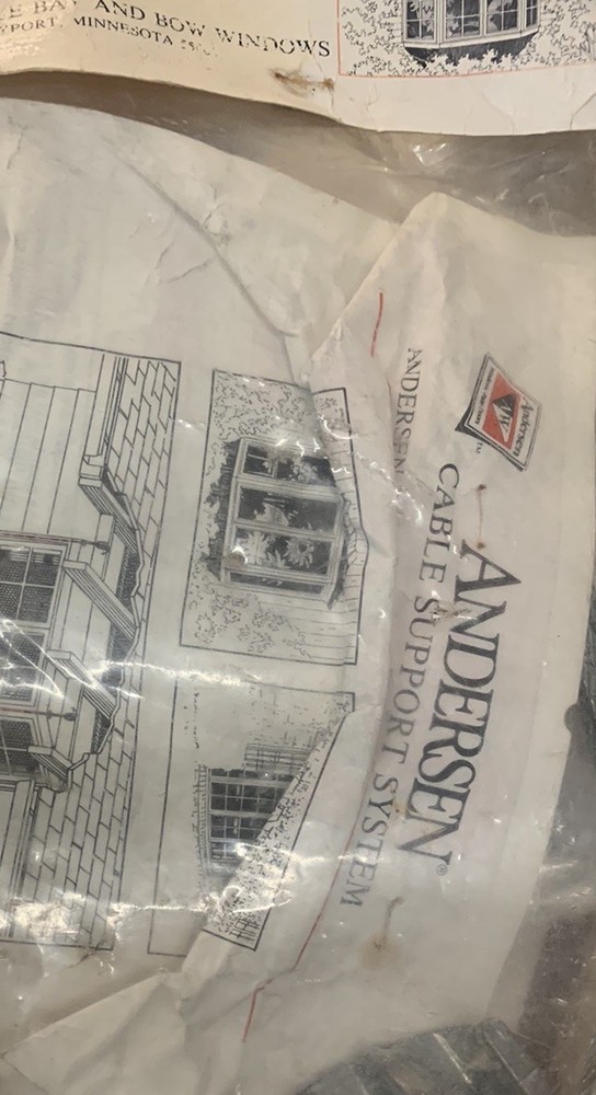 NEW Andersen Cable Support System Perma-Shield Angle Bay & Bow Windows 1355020