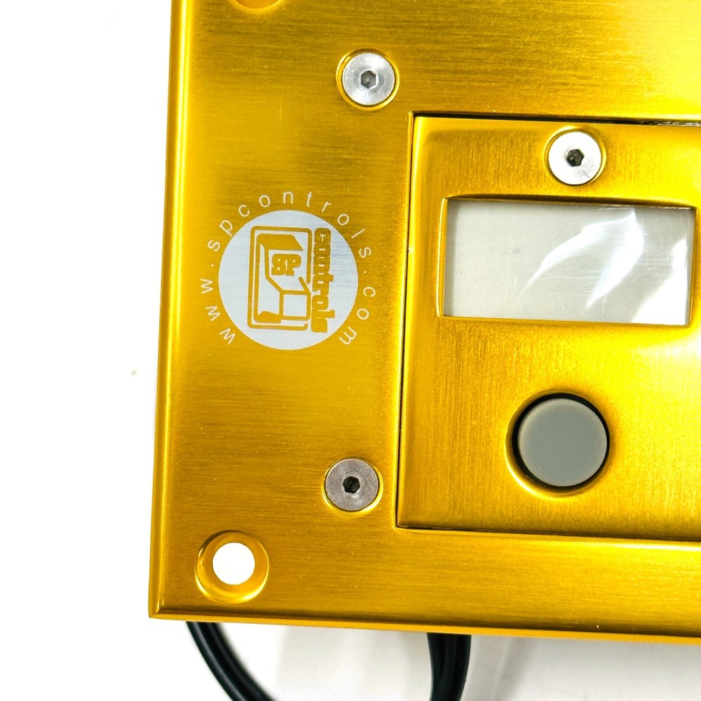 SP Controls SP2-SMCHAS-AG Small Chassis Mini SmartPanel Projector Control Gold