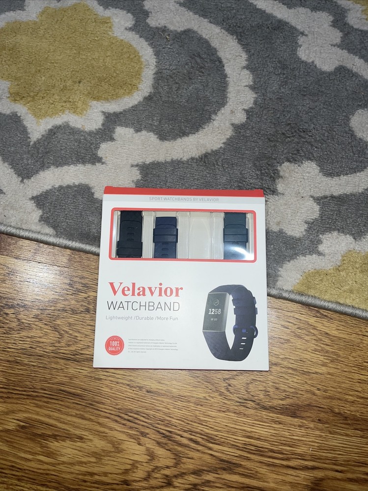 Velavior Watchband Fitbit Charge 3 Missing 1