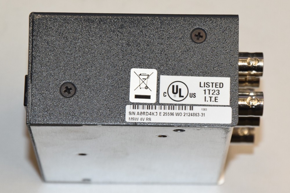 Extron MSW 4V RS 4 Input BNC Composite A/V Switcher (Main unit only)