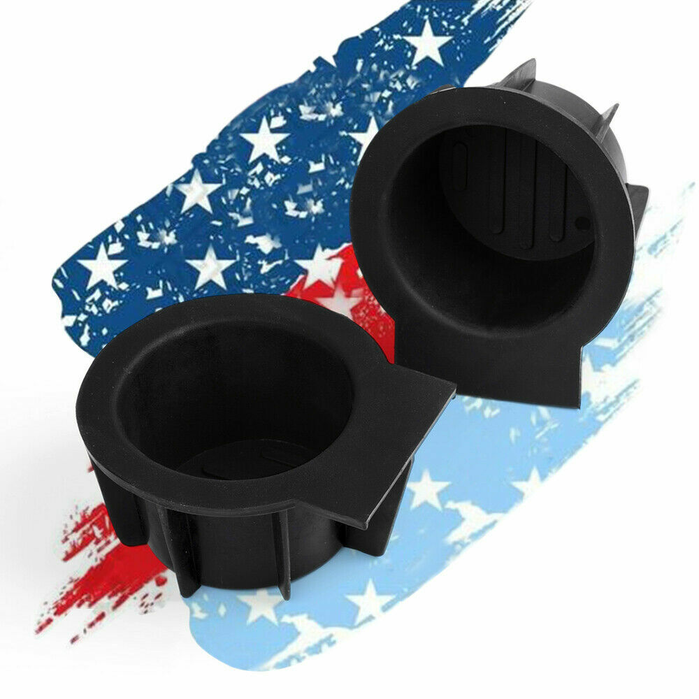 Pair Front Console Cup Holder Insert Fit For Ford F-150 Expedition Navigator
