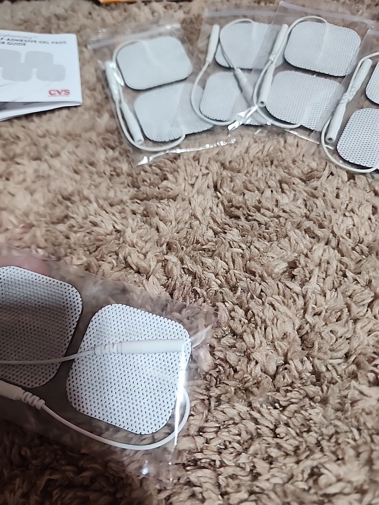 CVS Electronic Pulse Massager Pads Self Adhesive Replacement - 10 PADS 6147