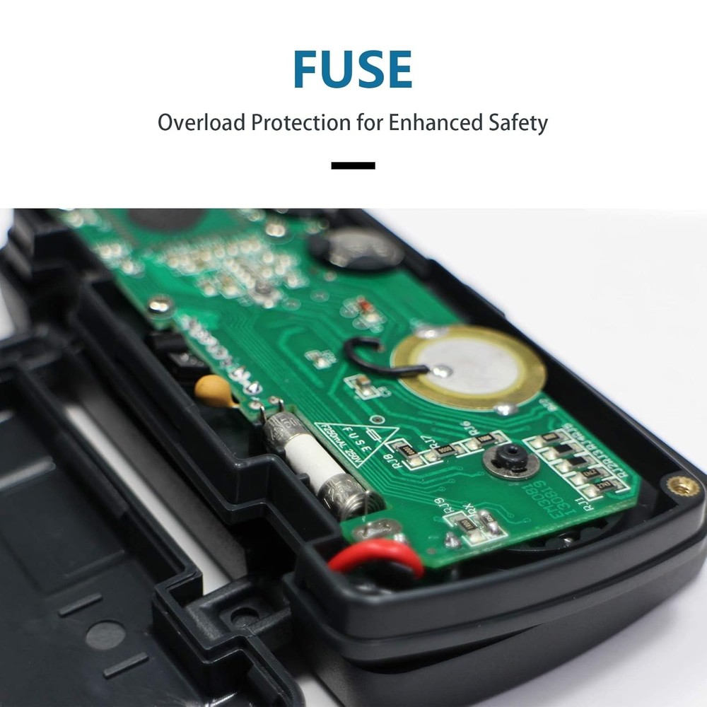 ALLOSUN Pocket-Sized Digital Multimeter for Accurate Voltage & Current Testing