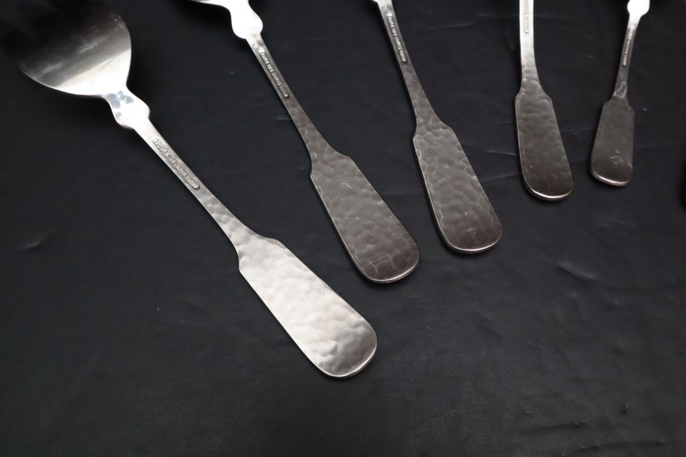 TOWLE HAMMERSMITH Germany 6 Pc. Stainless Flatware Lot Serving Utensils