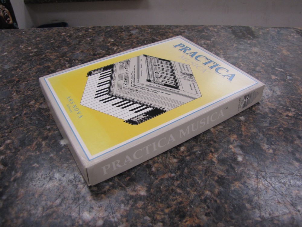 PRACTICA MUSICA Learning Piano Keyboard by ARS NOVA Software MACINTOSH CIB- MINT