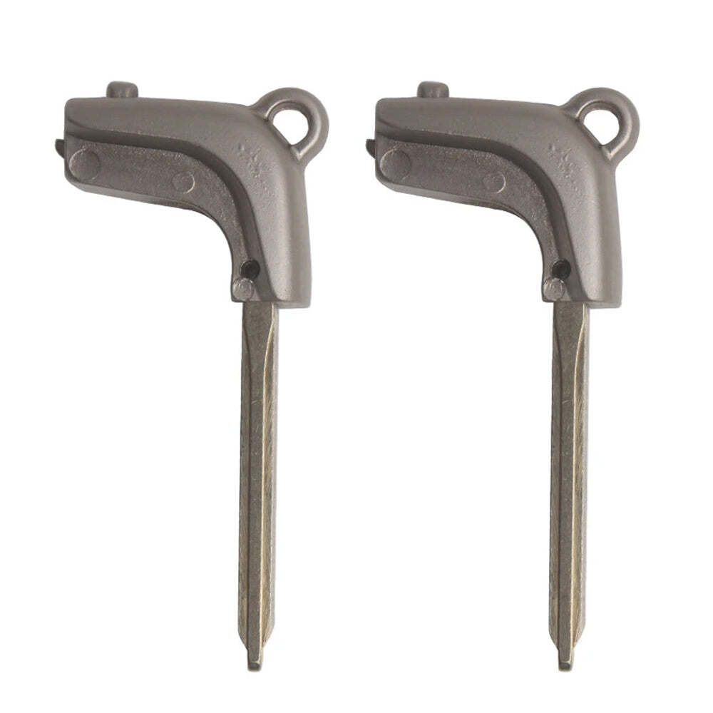 New Uncut Smart Emergency Key Blade Insert Replacement for Lexus (LX40) (2 Pack)