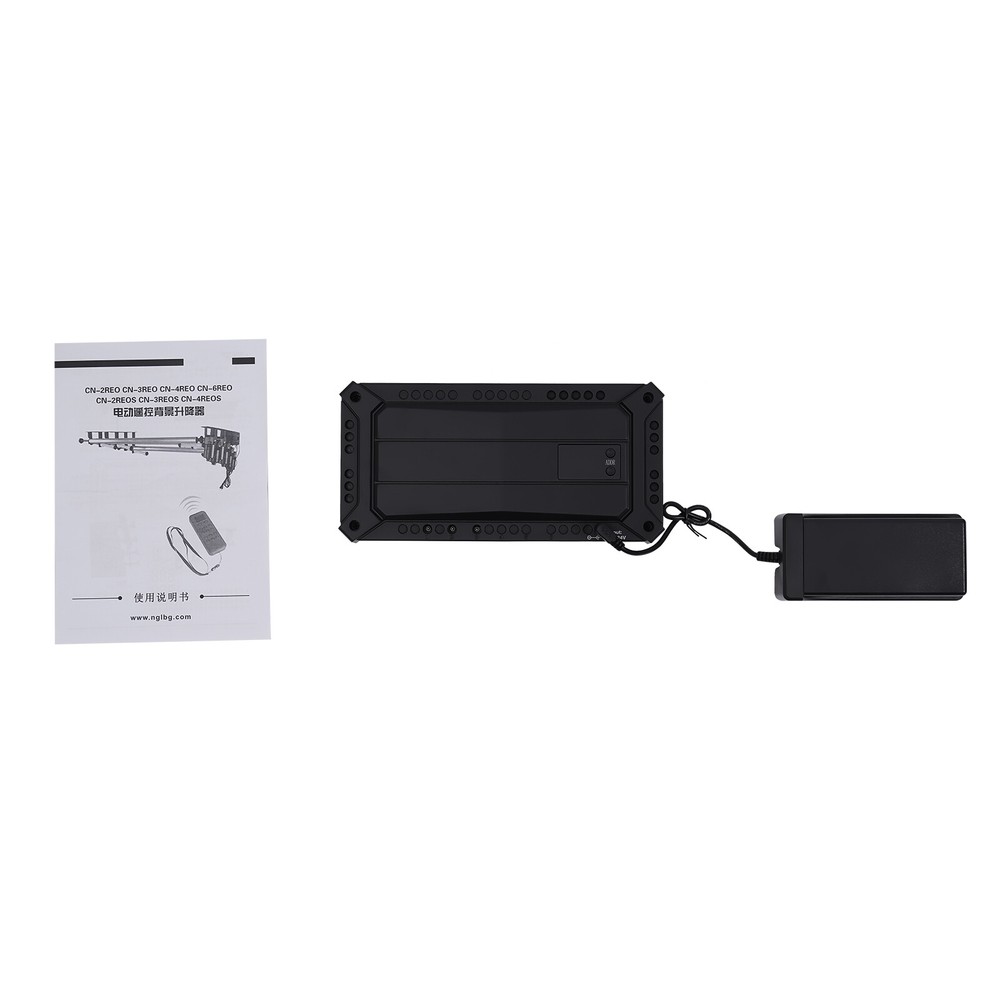 Motorized Electric Background Support System with Remote Control for Photography