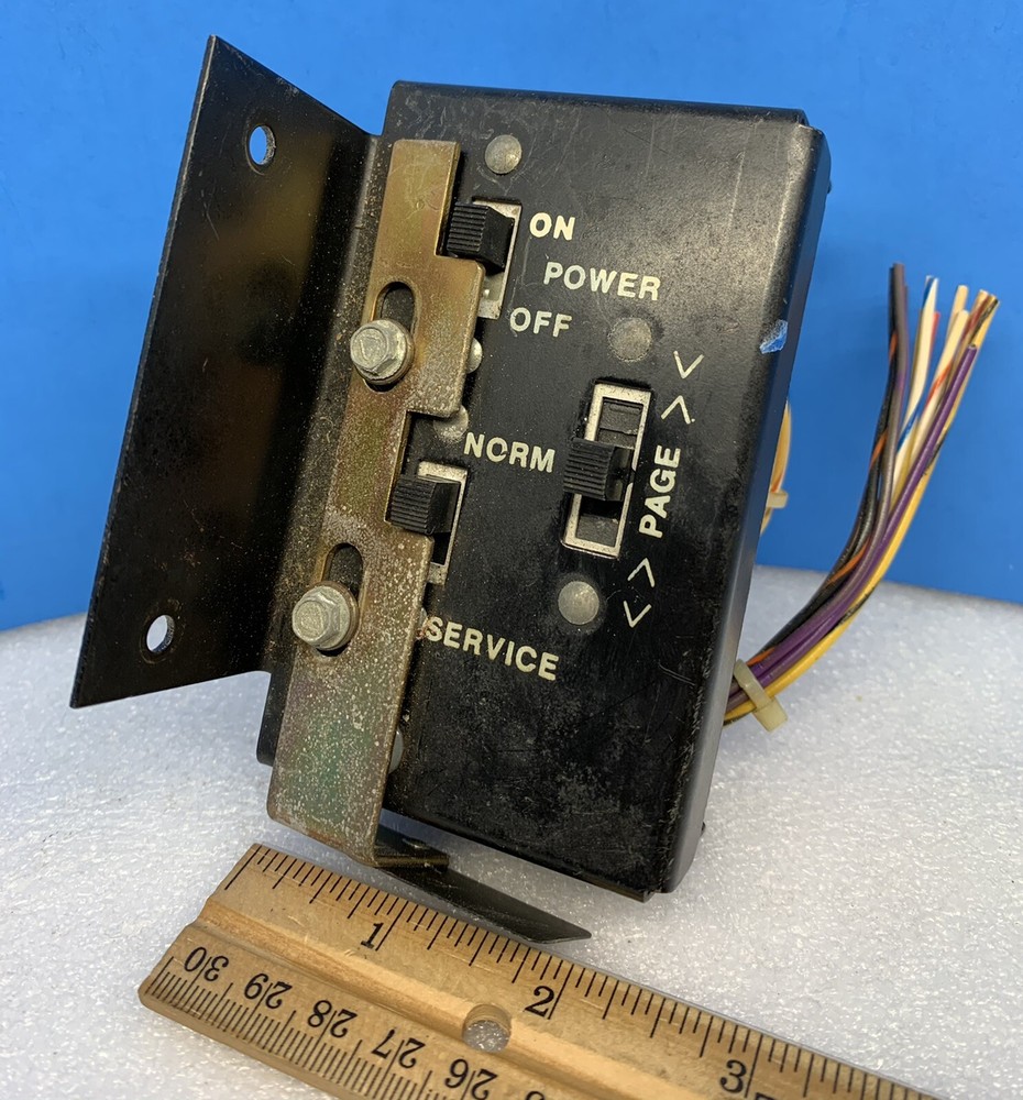ROWE AMI CD JUKEBOX SERVICE SWITCH ASSEMBLY LEFT SIDE INSIDE CABINET