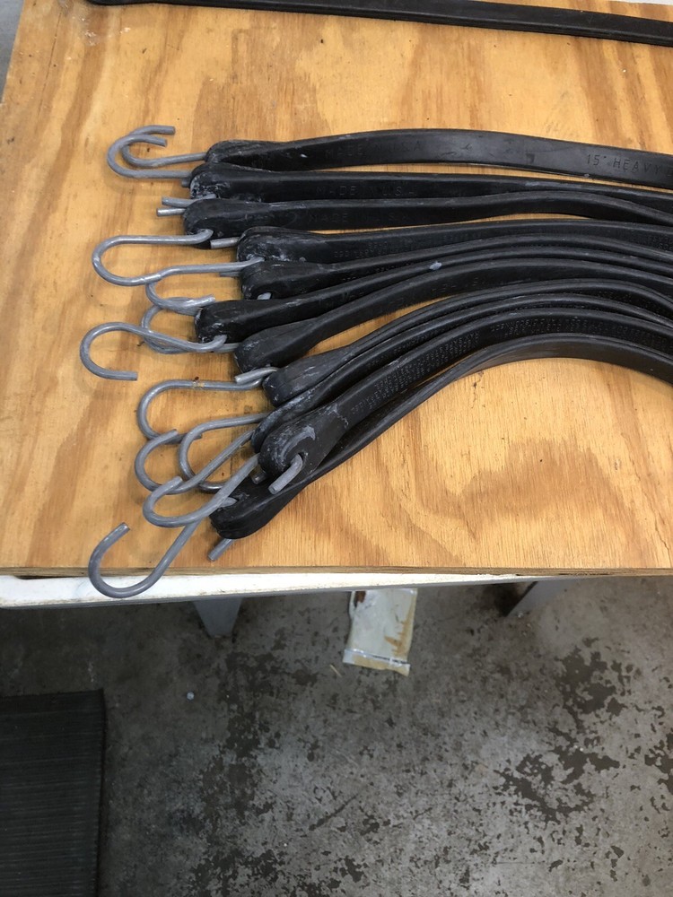 25 Heavy Duty Tarp Straps