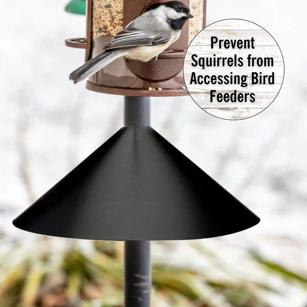 12" 14" 16" Wrap Around Squirrel Baffle Bird Feeder Squirrel Proof Baffle Wrap