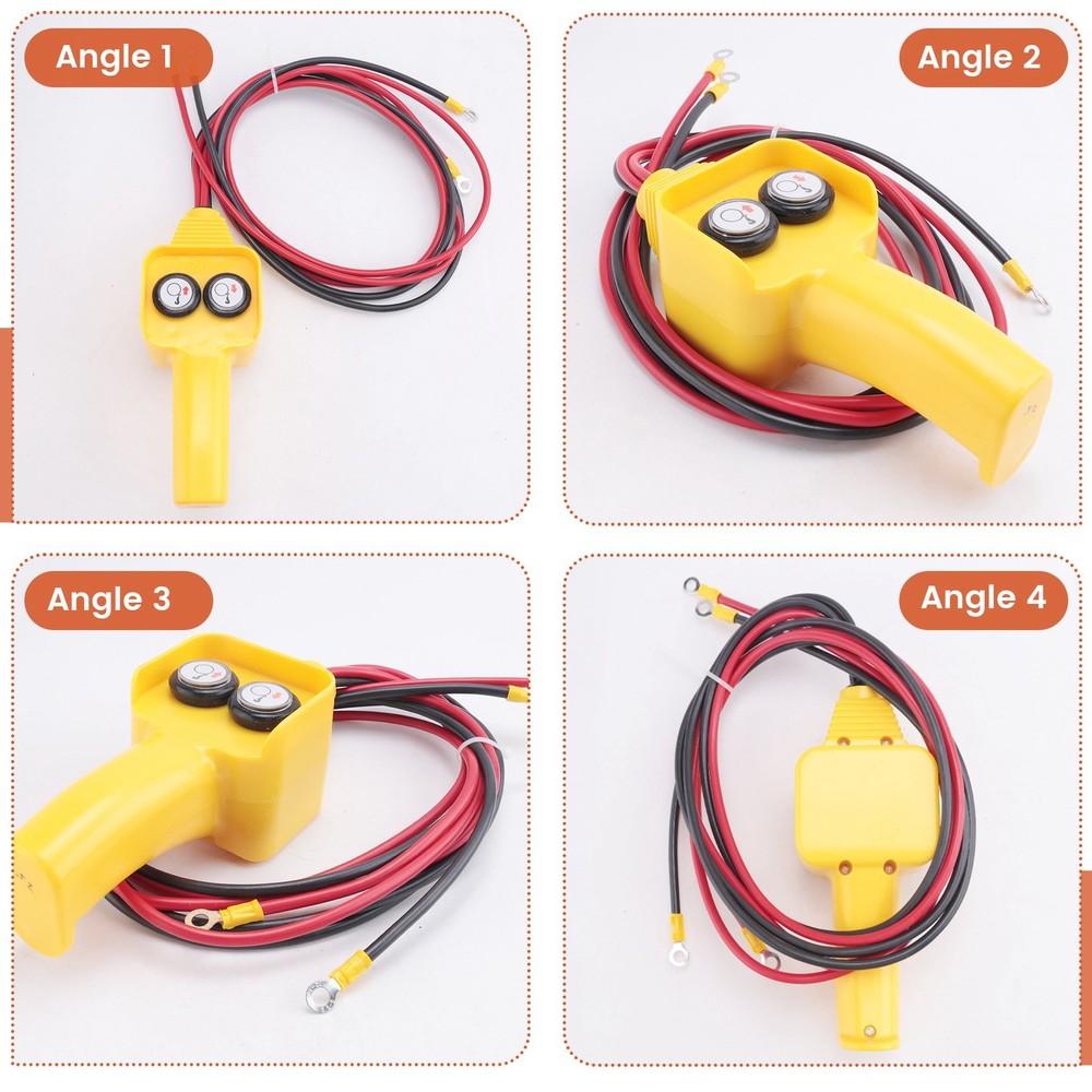 Car Winch Remote Control Winch Remote Control Button Kit Wired Winch7894