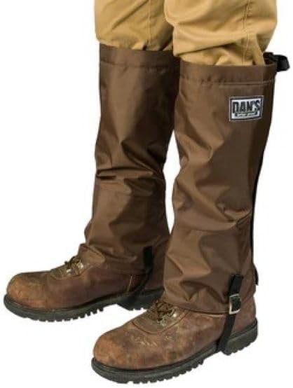 Dan's Briar-Proof Gaiters (Waterproof) Hunting Hiking Made in USA (Choose Size)