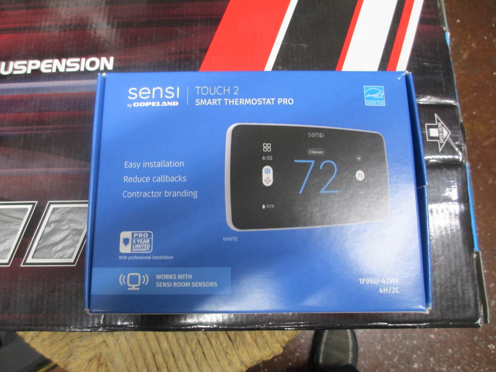 Emerson Sensi touch 2 1F96U-42WF  Wi-Fi Thermostat Touchscreen White