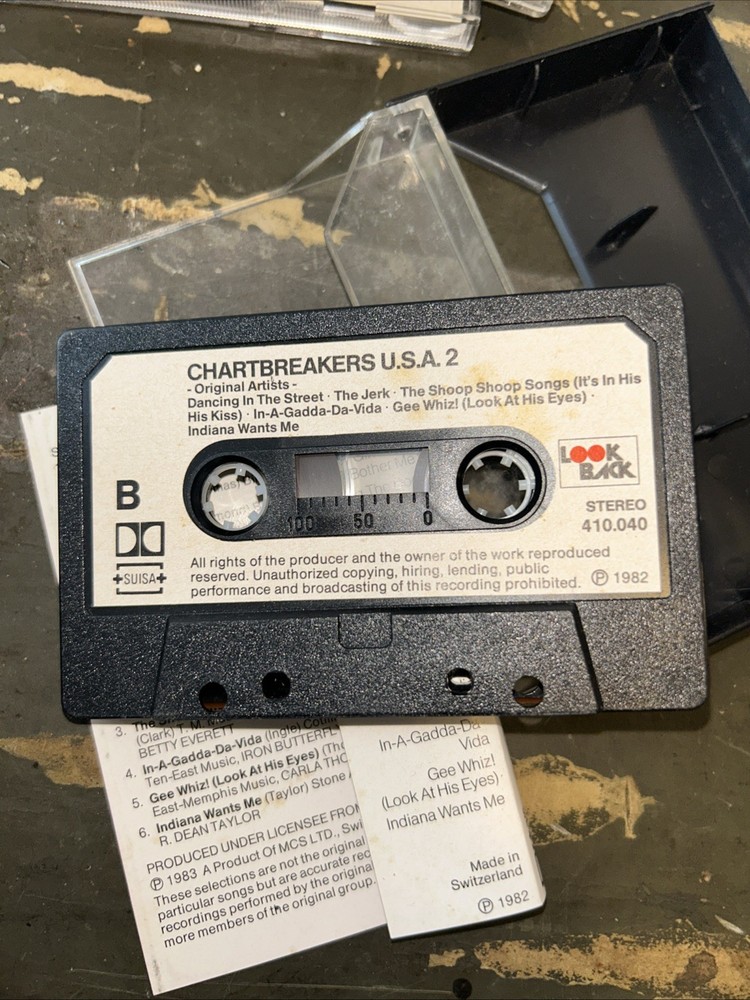 chartbreakers usa 2 cassette lookback. C19