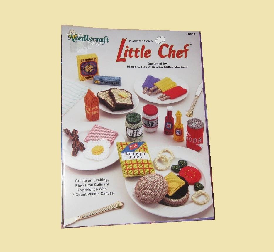 THE-NEEDLECRAFT-SHOP-PLASTIC-CANVAS-LEAFLET  ( B )