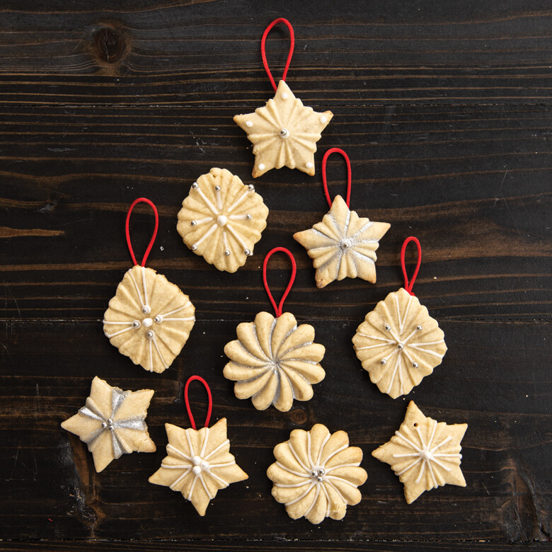 Nordic Ware Silver Pretty Pleated Cookie Stamps
