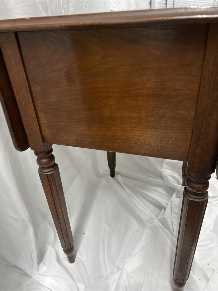 Mitchell and Rammelsberg drop leaf table