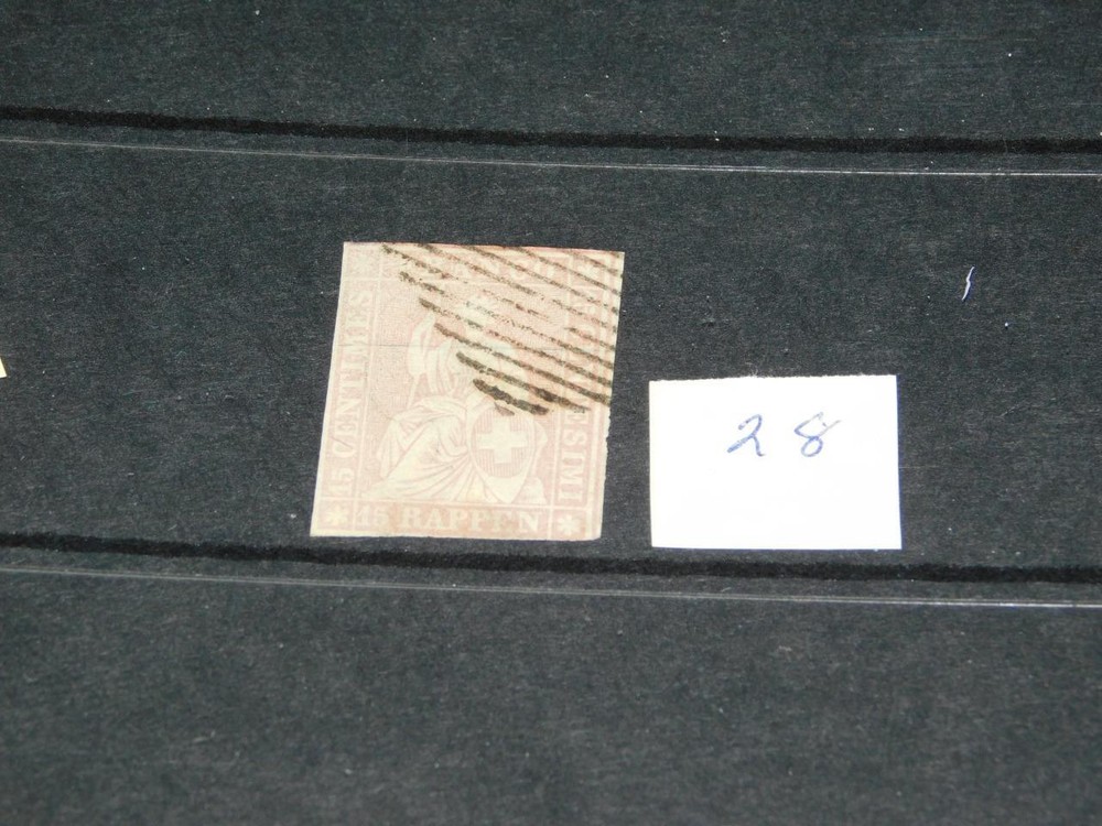 SWITZERLAND, SCOTT# 28, USED