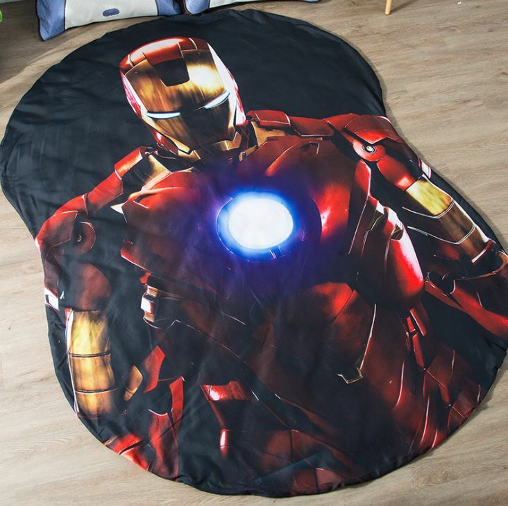Iron Man Light Quilt Donna Comforter Machine Washable