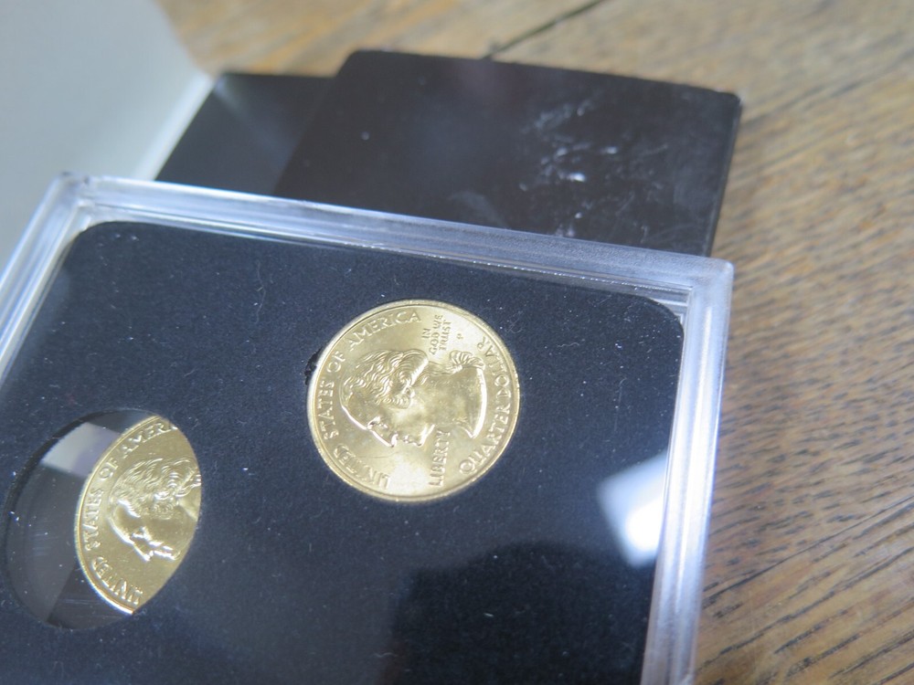 2003 Commemorative Quarters Set Gold Edition COIN SET