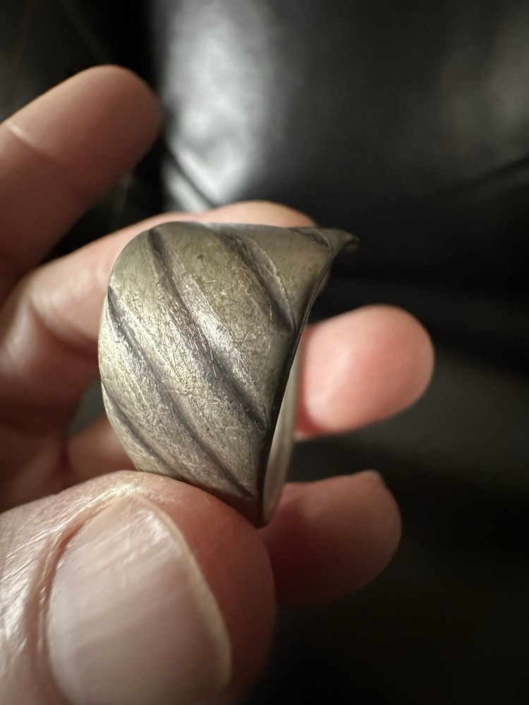 antique russian silver 84 Ring