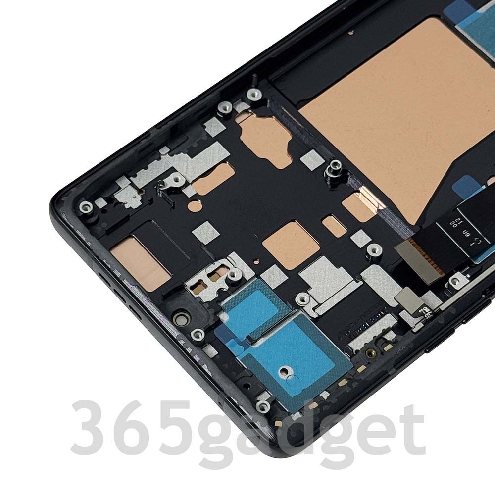 For Motorola Edge Plus 2023 XT2301-1 OLED Display Touch Screen Digitizer Frame