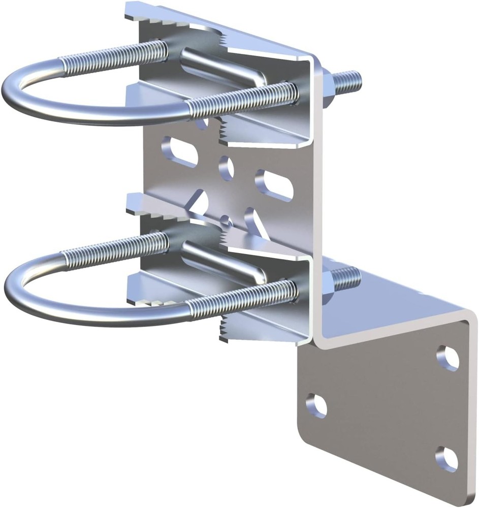 Pole Mount Bracket Anti Vibration Antenna Mount Universal Wall Mounting Brack...