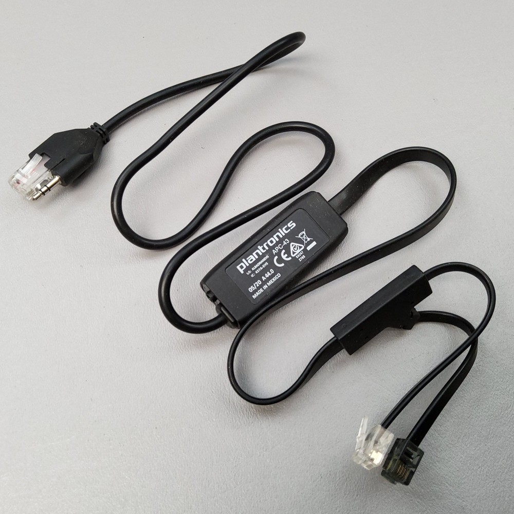 Polycom Poly APC-43 Electronic Hook Switch Adapter Lot Of 5 Brand New