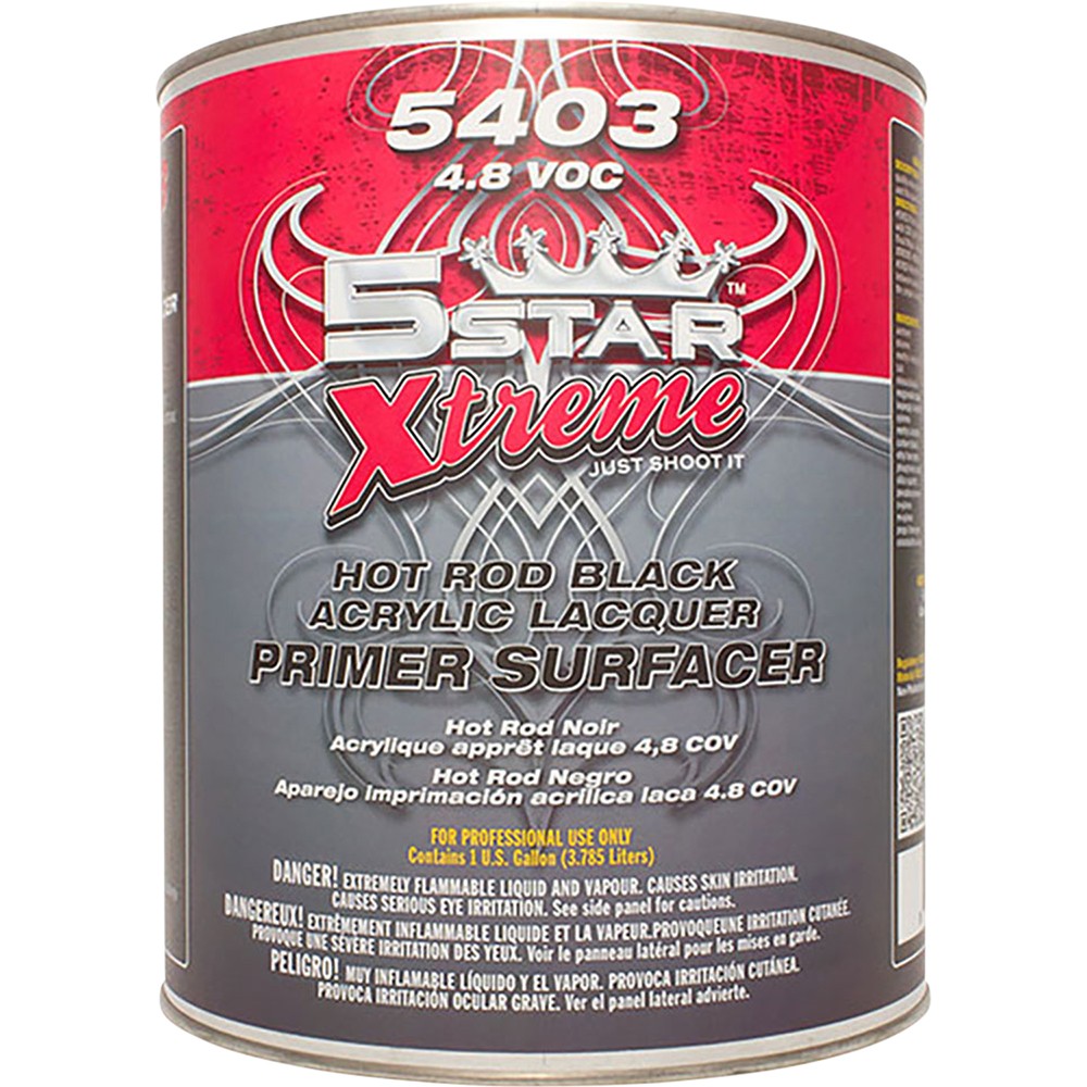 BLACK HOT ROD LAQ PRIMER 5ST-5403-1