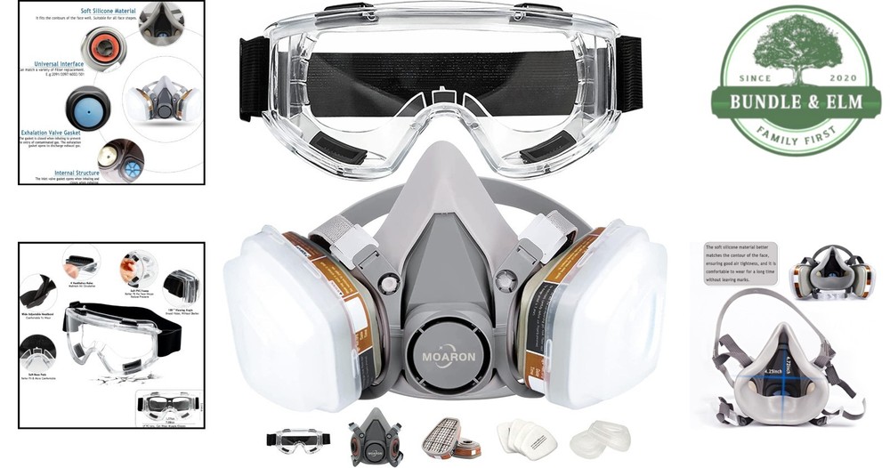 Reusable Respirator with Filter Compatibility for Various Work Environments