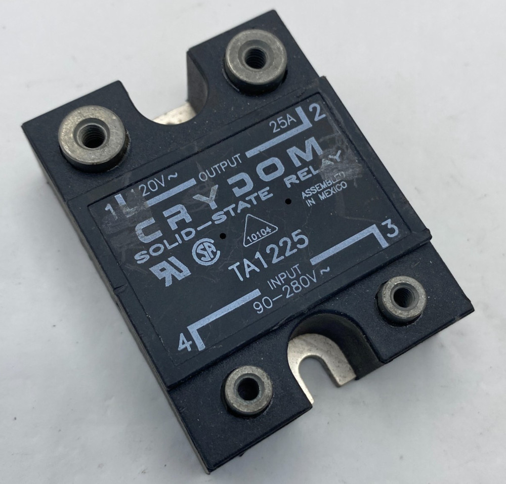 Crydom TA1225 Solid State Relay 90-280v AC Control  25A Output