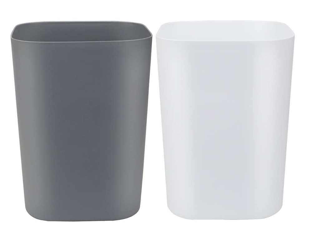 Bathroom Trash Can, 2 Gallon Small Trash Can,Square Trash Bin Wastebasket