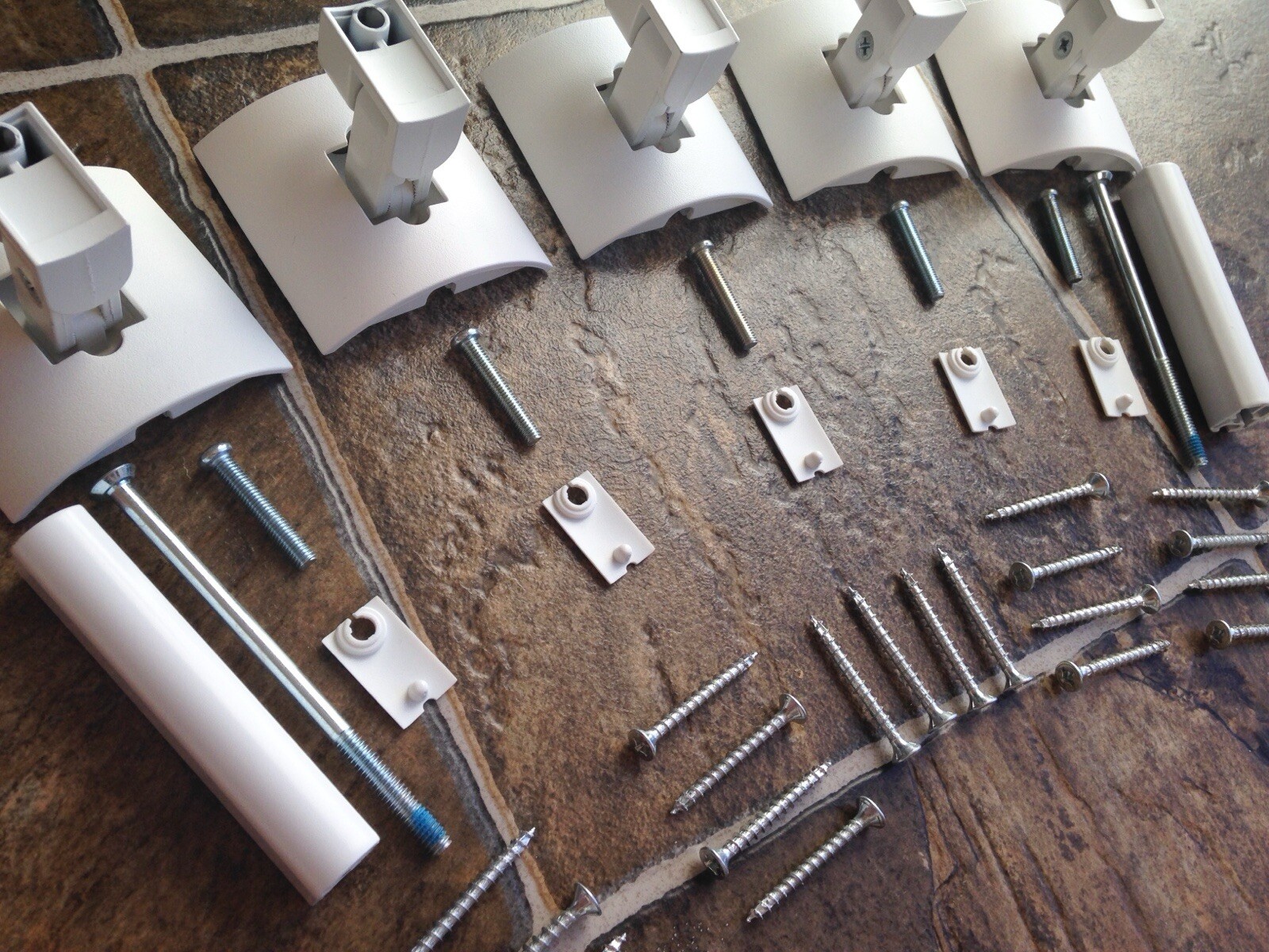 Set of 5 Bose UB-20B Wall Speaker Mount Brackets-Jewel/Other Cube Speakers UB20.