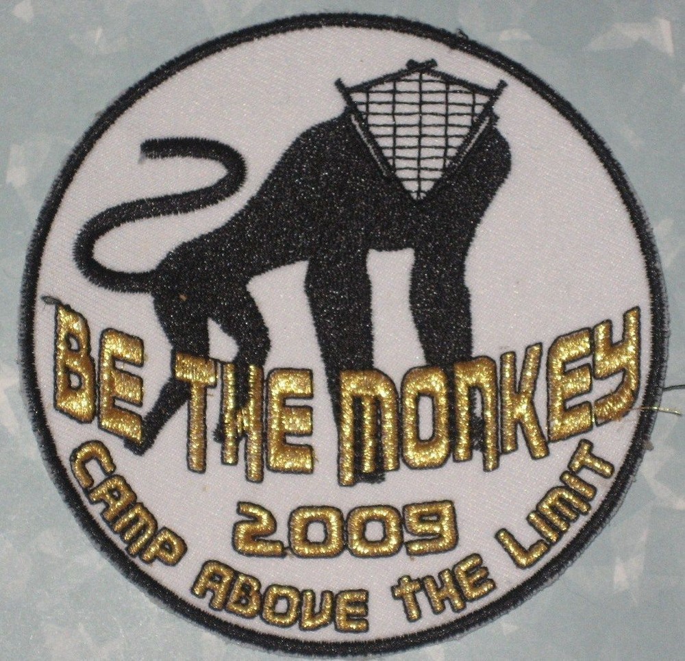 Be The Monkey 2009 Patch - Camp Above The Limit  - Be The Monkey 2009