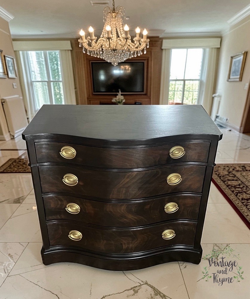 Vintage Drexel Mahogany Server