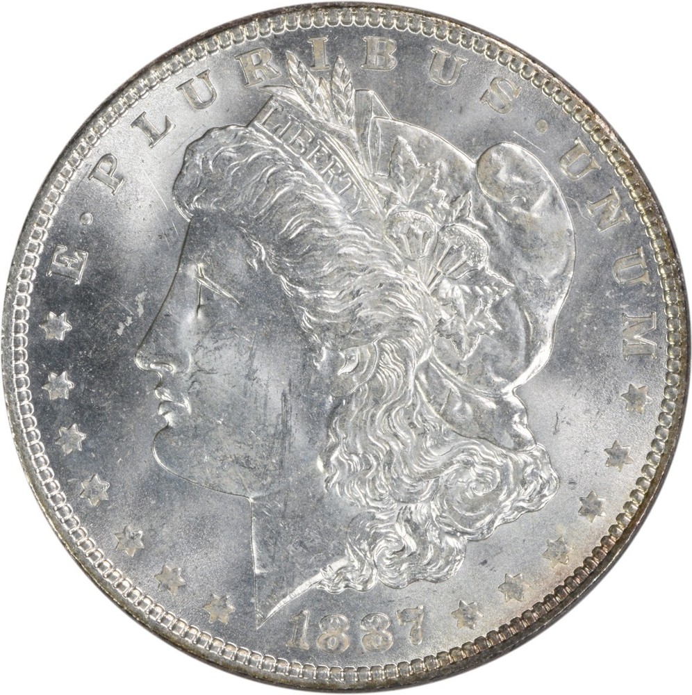 1887 Morgan Silver Dollar BU Uncertified #902